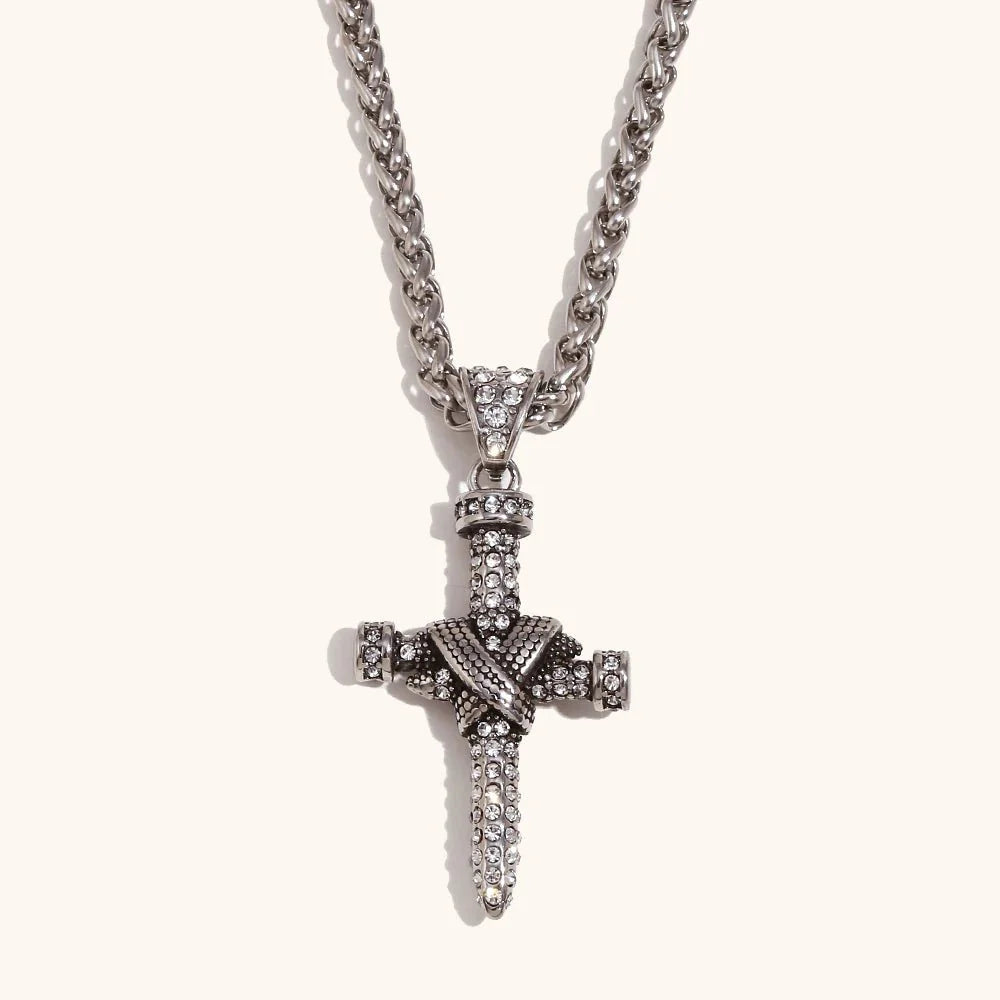 Guardian's Glory Cross Necklace