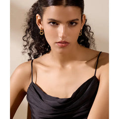 Interlocking Hoop Earrings