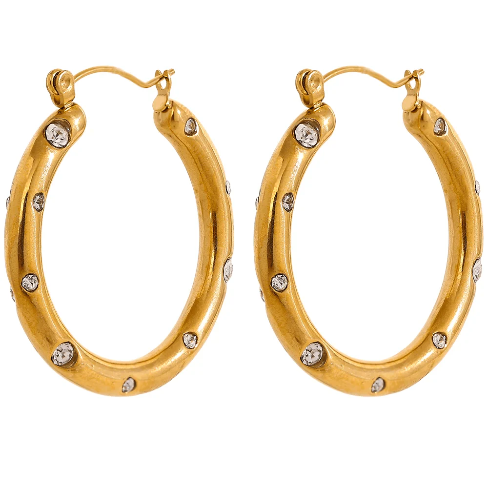 Kaleidoscope Bliss Hoop Earrings