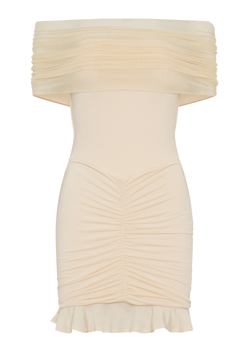 Mesh Off-Shoulder Dresses