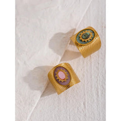 Mystic Jewel Adjustable Rings