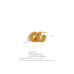 Nautical Hoop Earrings