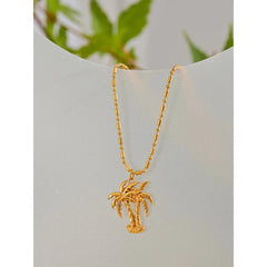 Palm Tree Necklace