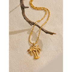 Palm Tree Necklace