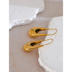 Paperclip Hoop Earrings