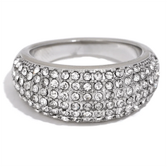 Pavé Band Rings