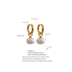 Pearl Halo Drop Earrings