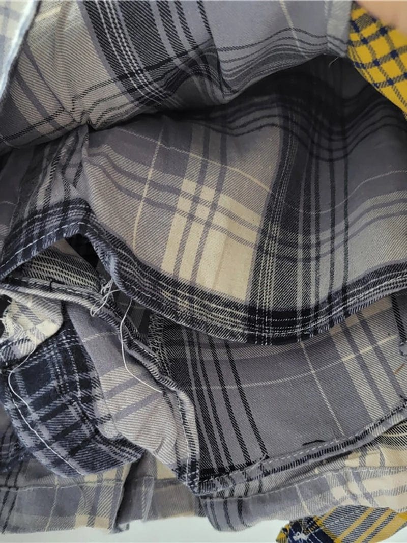 plaid skirt