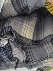 plaid skirt