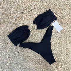 Push-Up-Bandeau-Bikini-Set