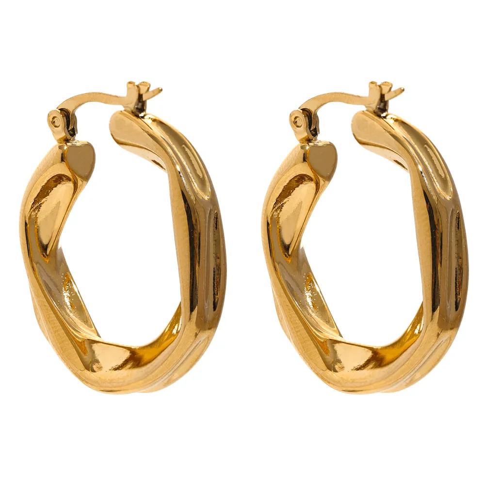 Radiant Rounds Hoop Earrings
