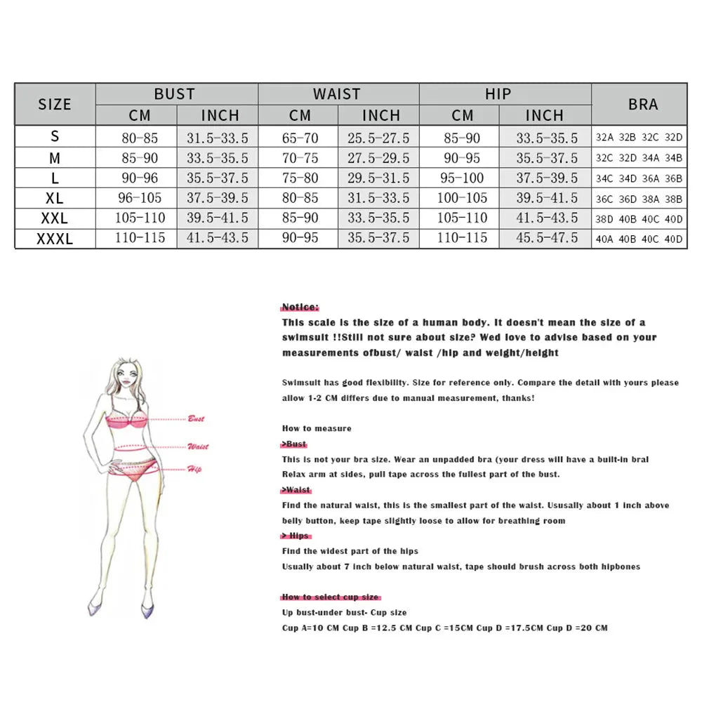 Gerüschtes Bandeau-Bikini-Set mit niedriger Taille