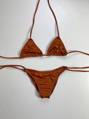Scrunch Bikini Kupfer
