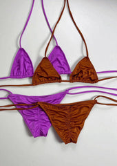 Scrunch Bikini Kupfer