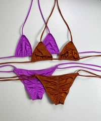 Scrunch Bikini Himbeere