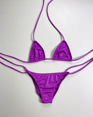 Scrunch Bikini Himbeere