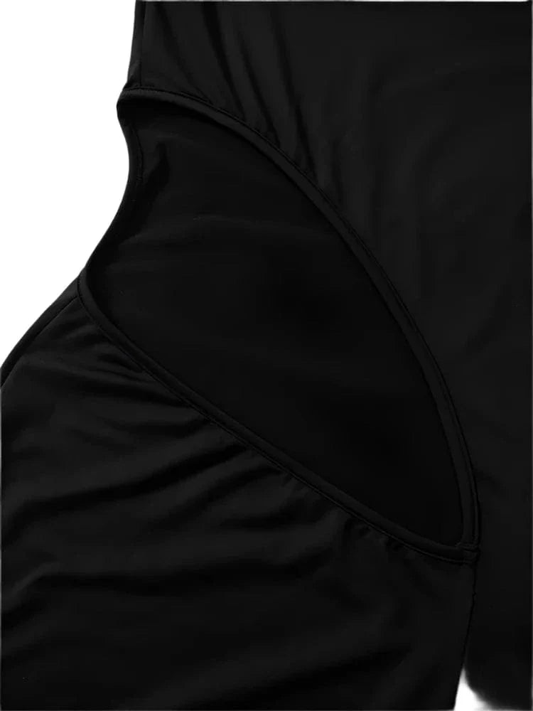 Slash Cut-Out Maxi Dress