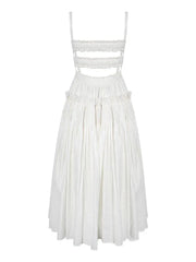 Smocked Long Dress