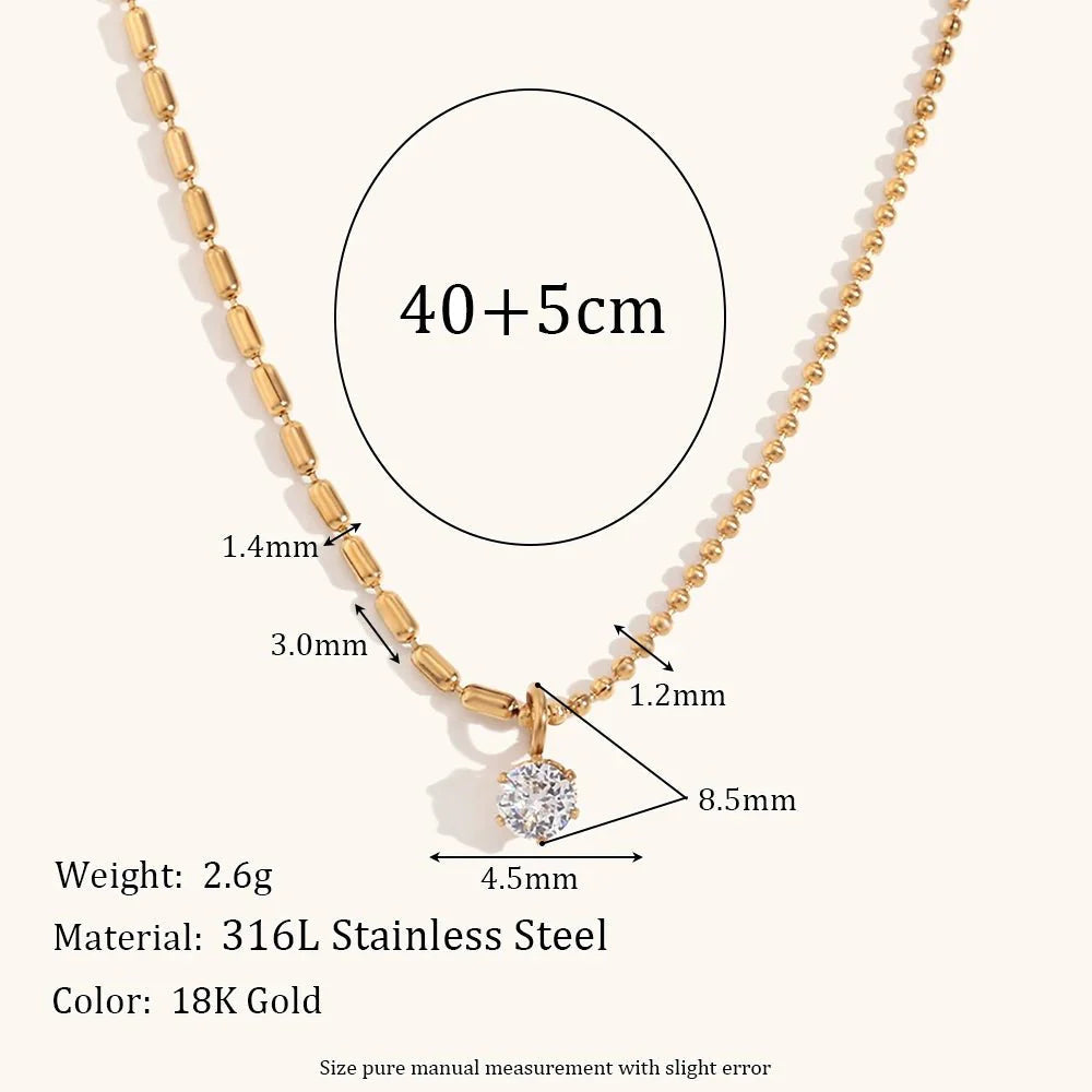 Solara Beaded Necklace