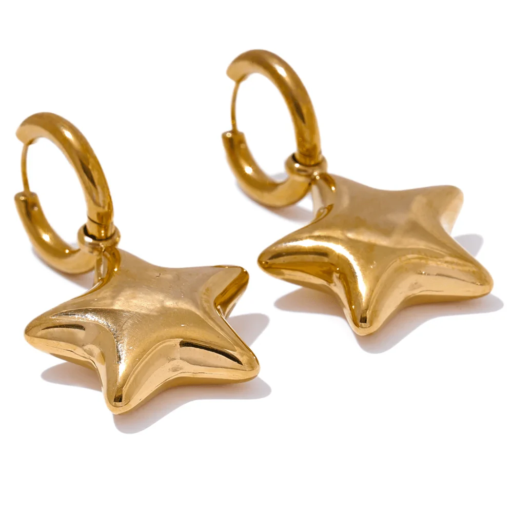 Twinkle Star Dangle Earrings
