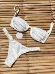 Two-piece push-up bikini swimsuit