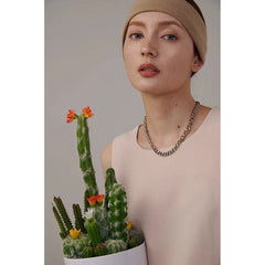 Two-Tone Chain Necklace