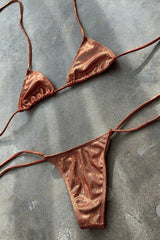 EINHORN 2-TEILIGER BIKINI KUPFER
