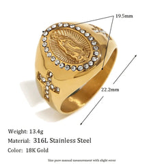 Virgin Mary's Embrace Ring