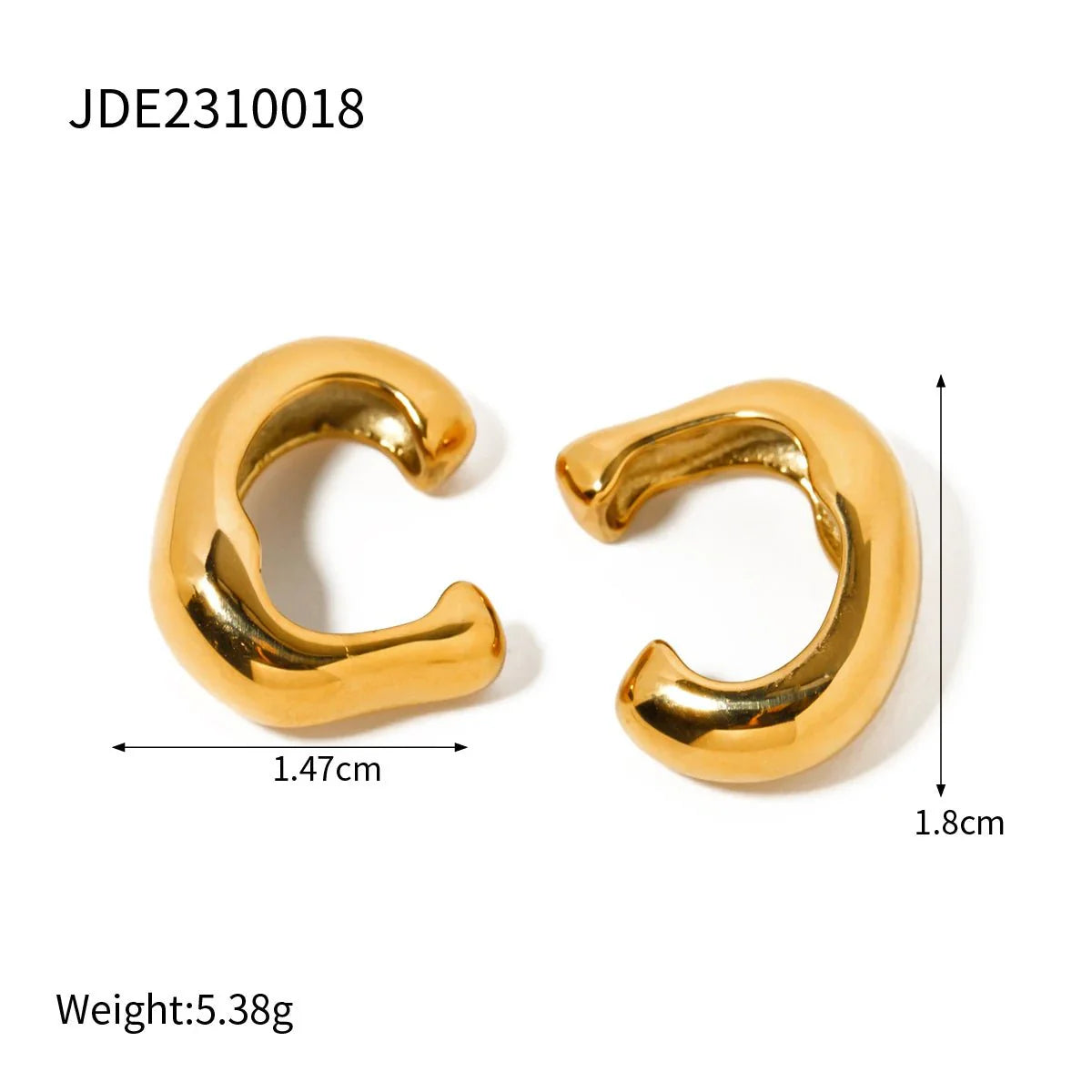 Wave Ear Cuff