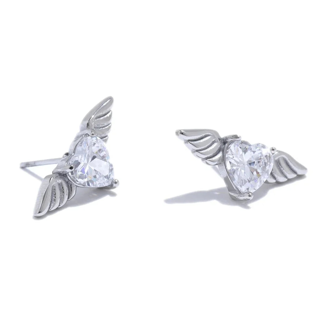 Wing Stud Earrings for Women