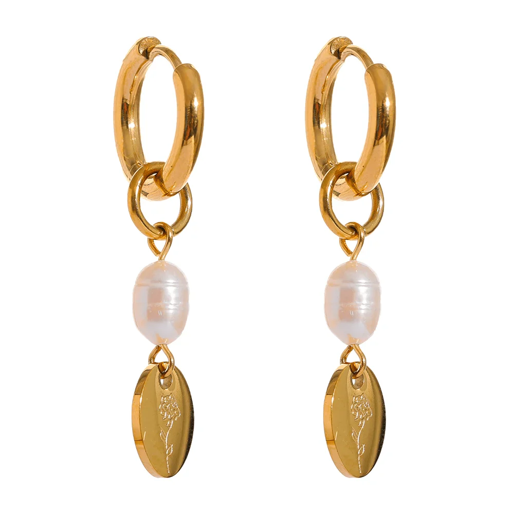 Zipporah Pearls Dangle Earrings