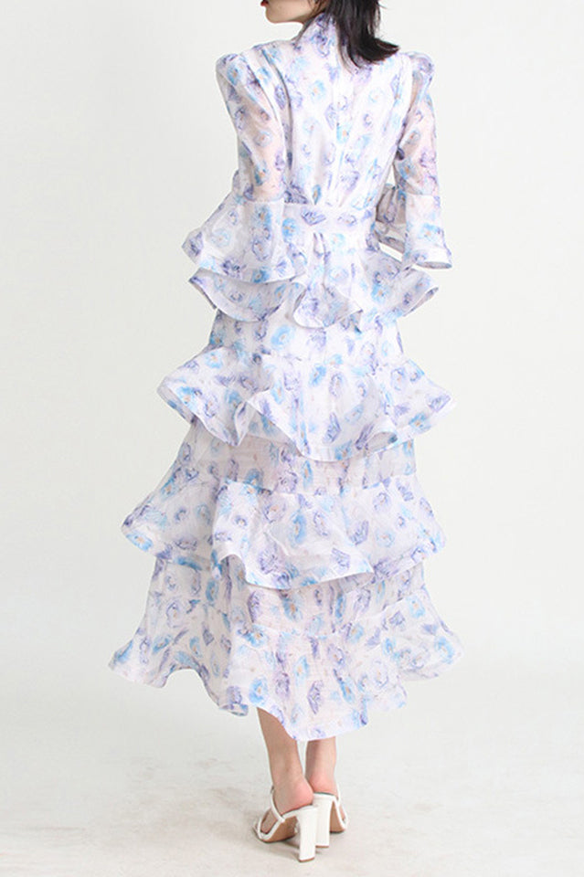 Tama Tiered Midi Dress