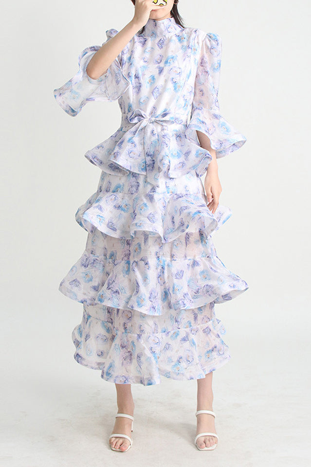 Tama Tiered Midi Dress