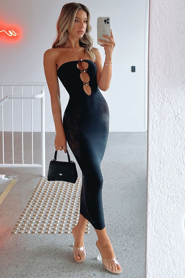 Your Peace Mesh Midi Dress