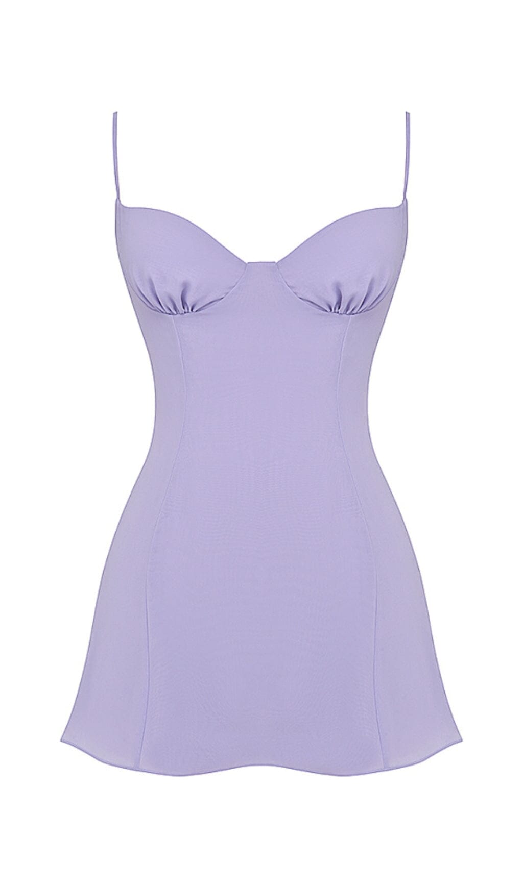 Christiana Lavender Mini Dress