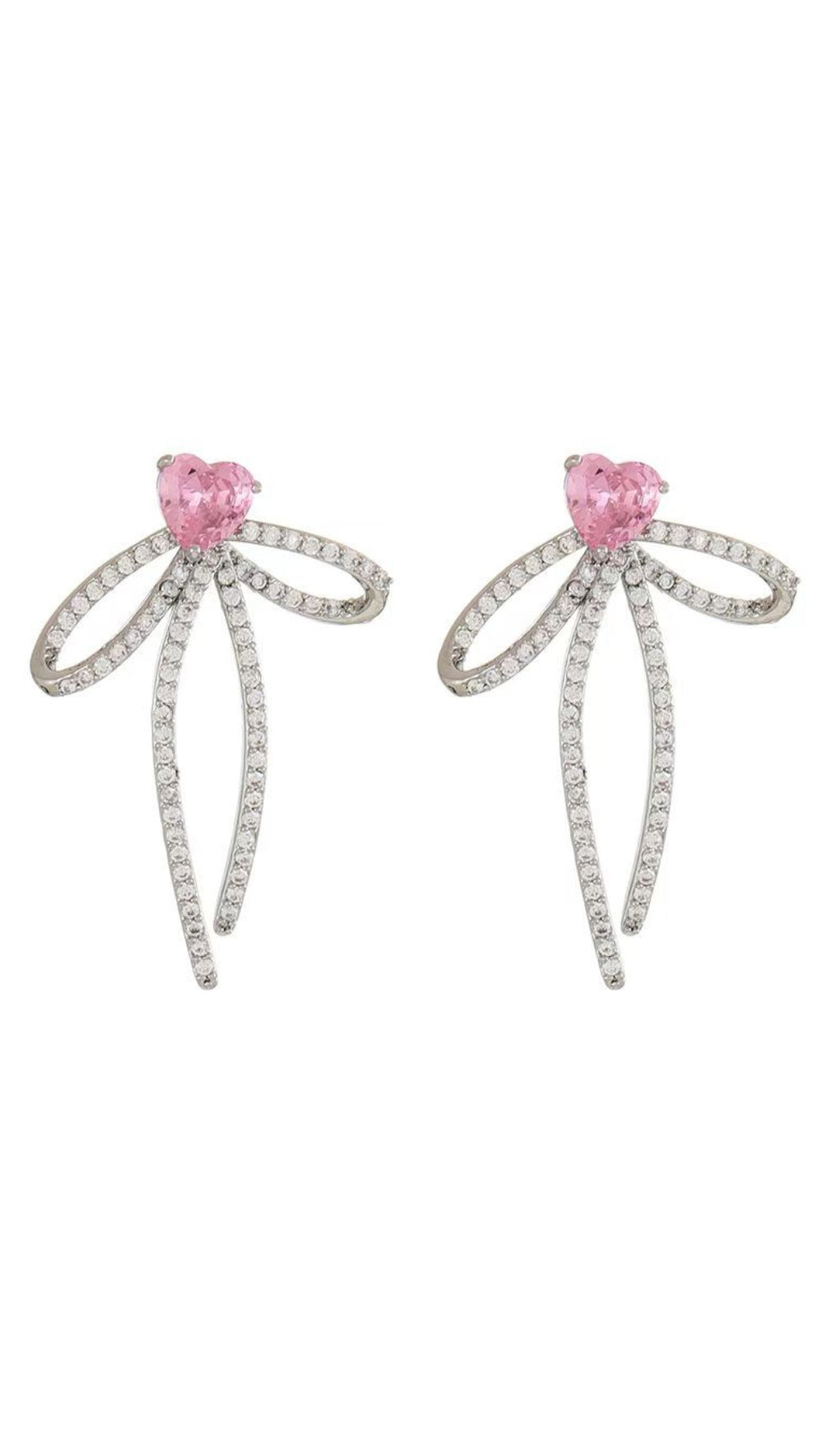 Crystal BowKnot Earrings