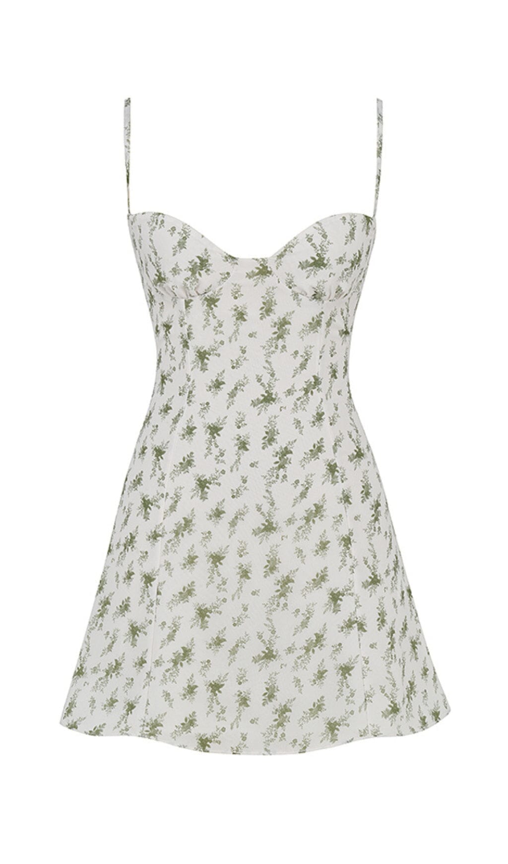 Christiana Garden Print Mini Dress