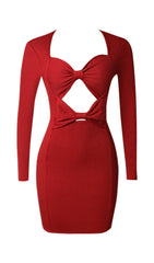 Rikke Cutout Mini Bandage Dress