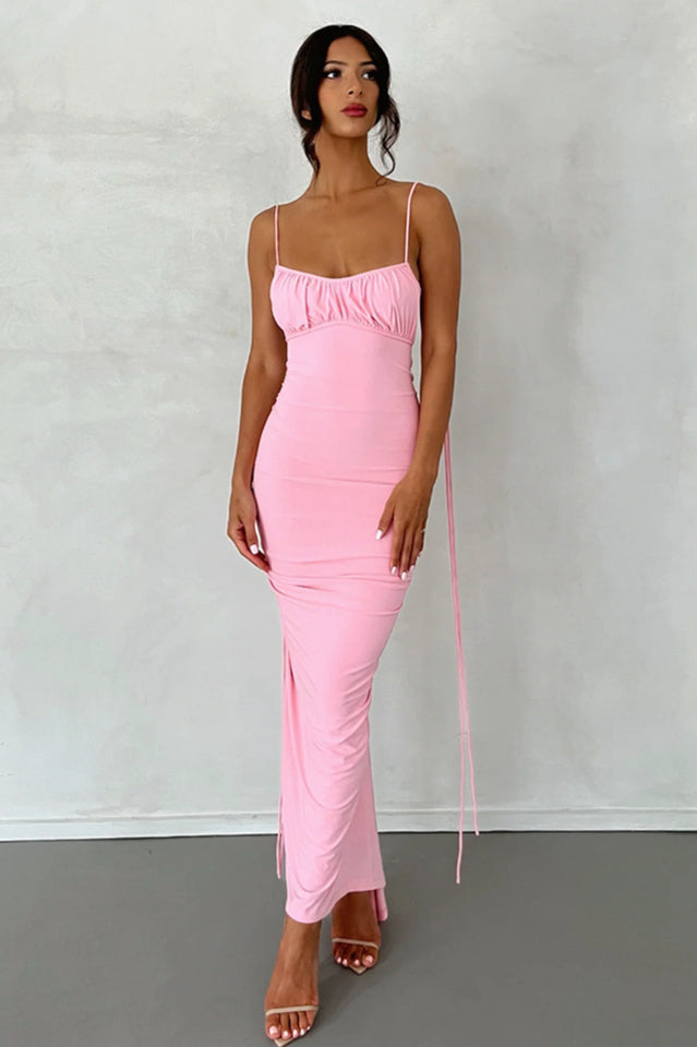 Veronica Backless Maxi Dress