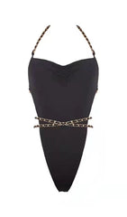 Black Lace Beach Skirt