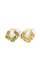 18K Gold Vintage Gold Earrings