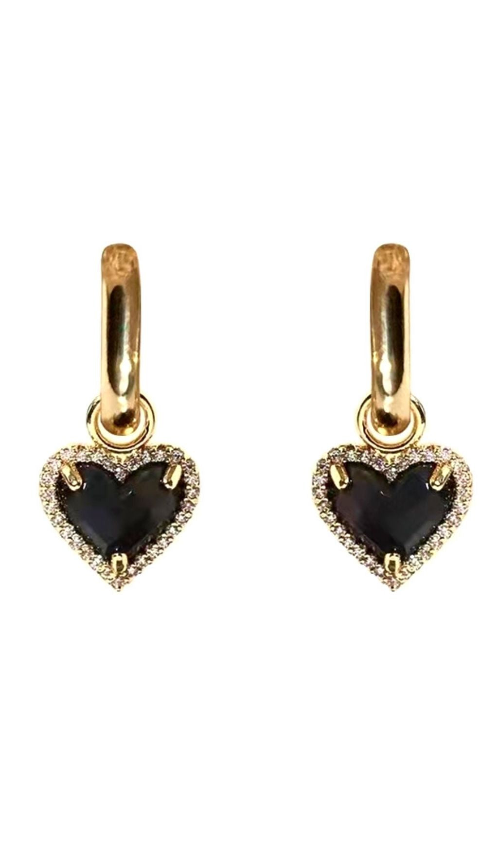 Vintage Heart Shaped Earrings