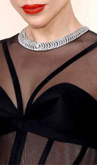 Corset Mesh Midi Dress In Black