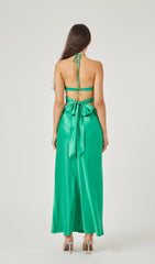 Butterfly Cut Out Maxi Slip Dress