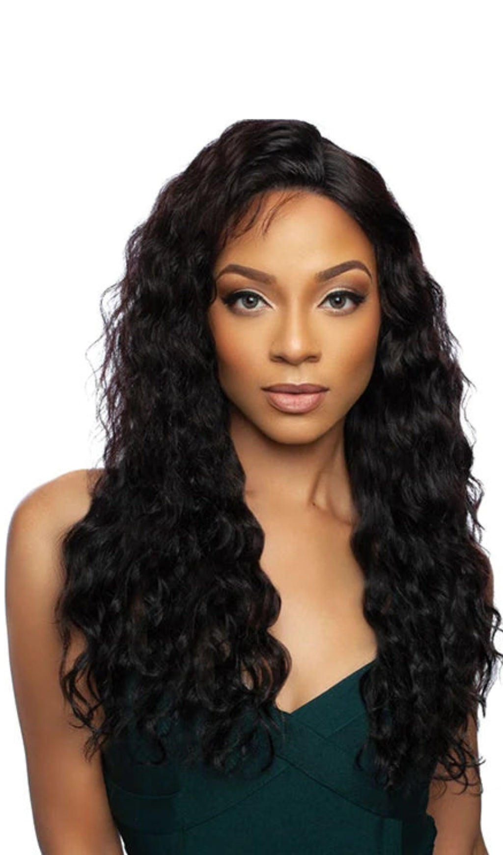 Black GlueLess Wavy Wig