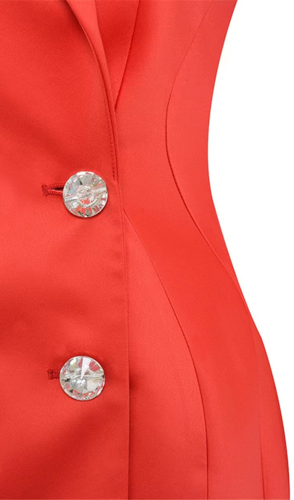 Red Shirt Button Dress