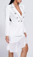 Cupid Blazer In White