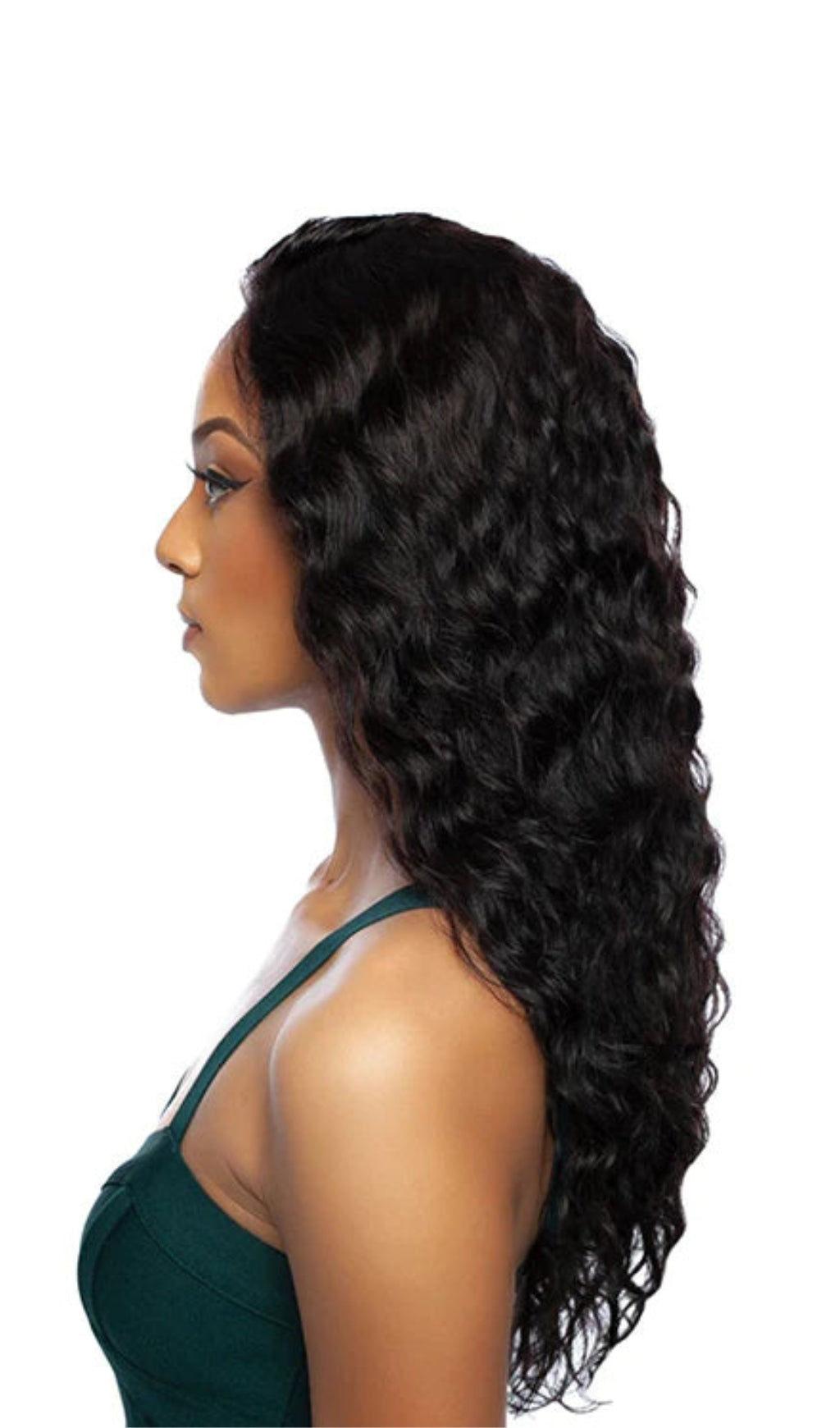 Black GlueLess Wavy Wig