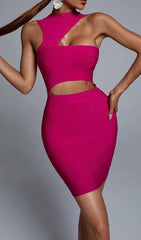 Cutout Bandage Mini Cocktail Dress