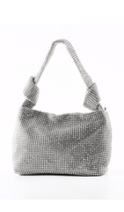 Crystal Handbag - Sliver